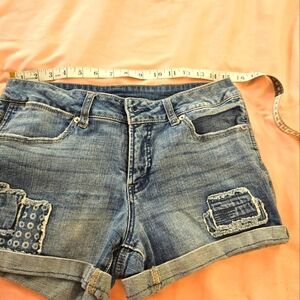 Time And‎ True Denim Blue Women's Shorts